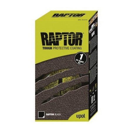 U-Pol RAOR LINER BLACK STANDARD 2.6VOC, Liter UP4803